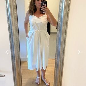 Colovos Tank Tie Front Dress